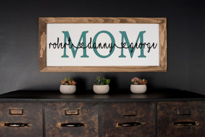 Personalised Kids Jungle Animals Name Wall Sticker Mural - Custom Vinyl Decal AV15