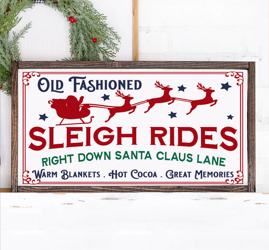 Old Fashioned Sleigh Rides