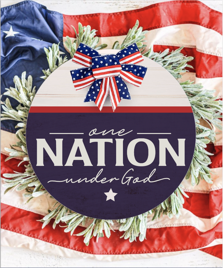 One Nation Under God Round