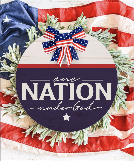 One Nation Under God Round