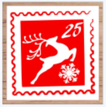 Reindeer Stamp