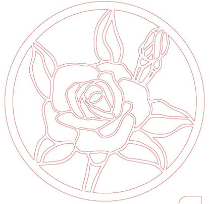 3/21/26 Saturday 10:00 Faux Stain Glass Workshop