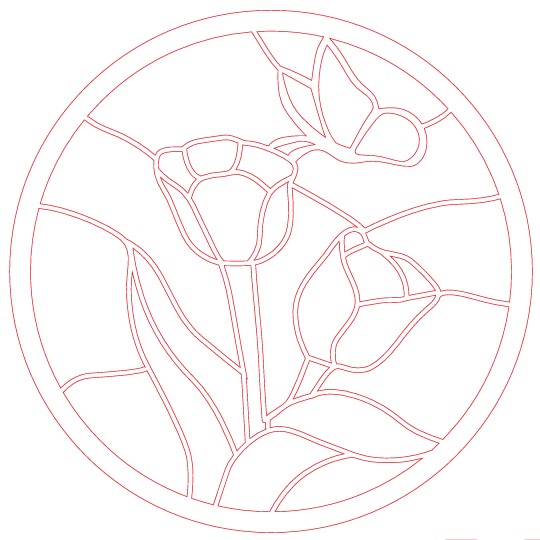 3/21/26 Saturday 10:00 Faux Stain Glass Workshop