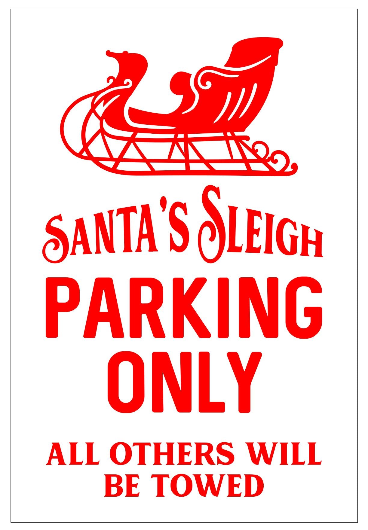 Santa''s Sleigh Parking