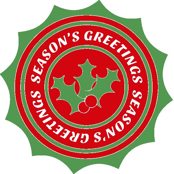 Season's Greetings Mistletoe