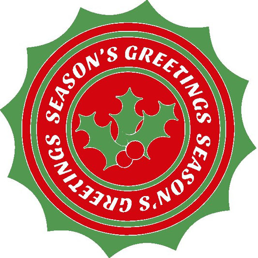 Season's Greetings Mistletoe