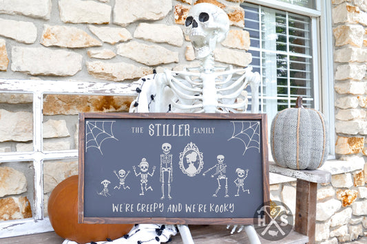 Skeleton Family Portrait