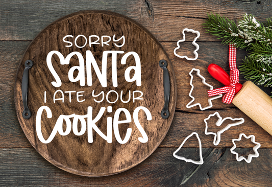 Sorry Santa Tray