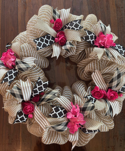 6/13/25 Friday 6:30 pm: Summer Wreath Workshop