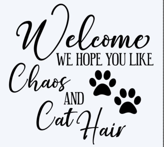 Welcome Chaos and Cat Hair