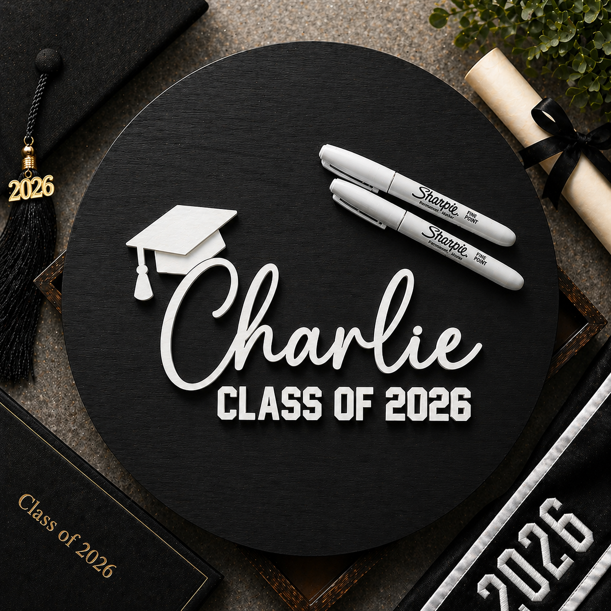 Graduation Signature Board