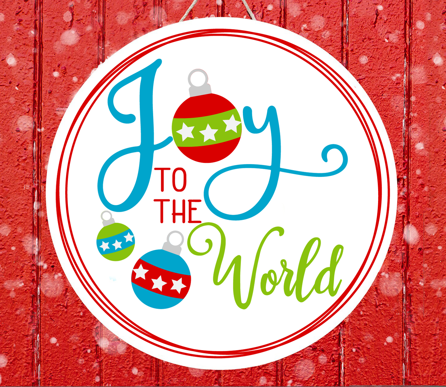 Joy to The World Round