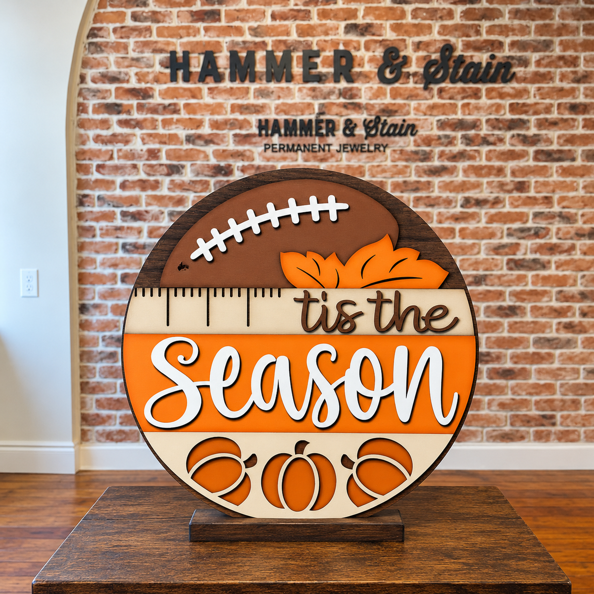 Tis the Season Football & Pumpkins